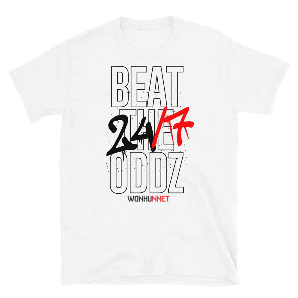 24/7Beat The Oddz - T-Shirt WHITE